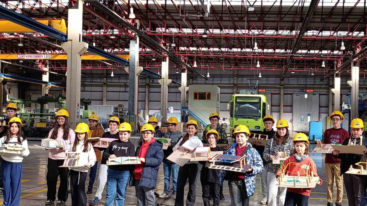 Öğrenciler BURULAŞ’ta hem eğlendi hem de öğrendi