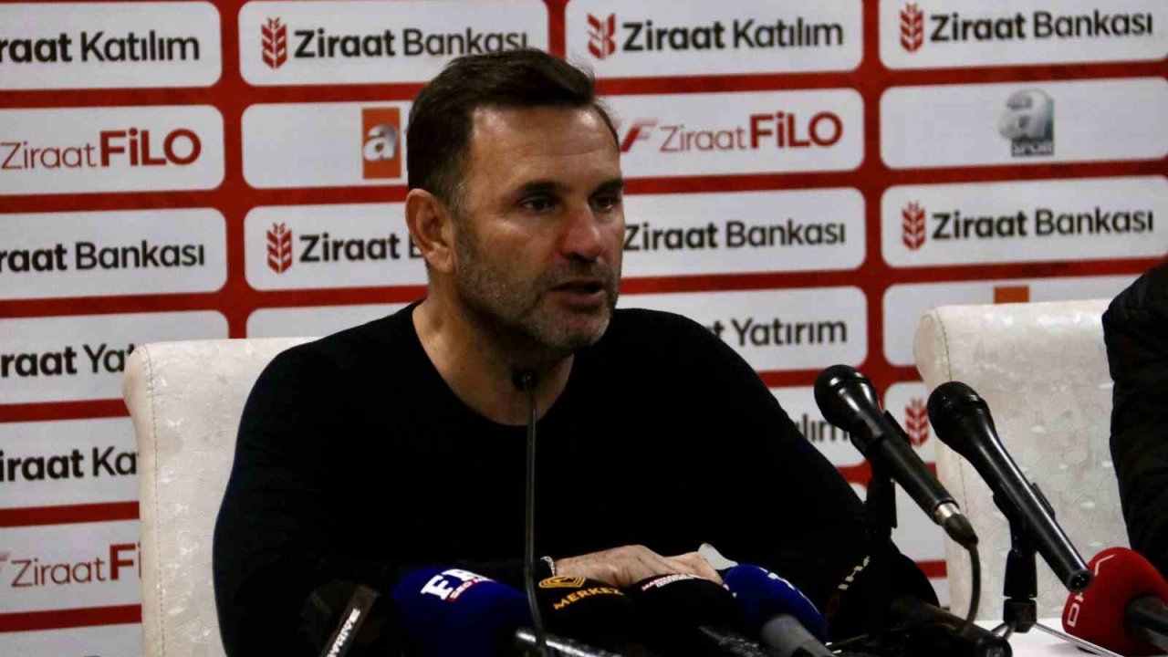 Okan Buruk: "Maçı kazanmak için son ana kadar çaba gösterdik"