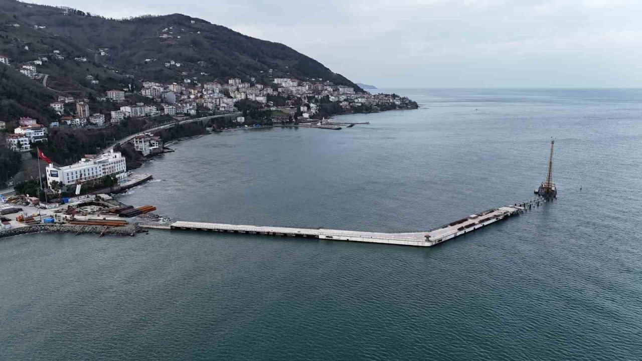 Ordu Rıhtımı 140 metre daha uzatılıyor