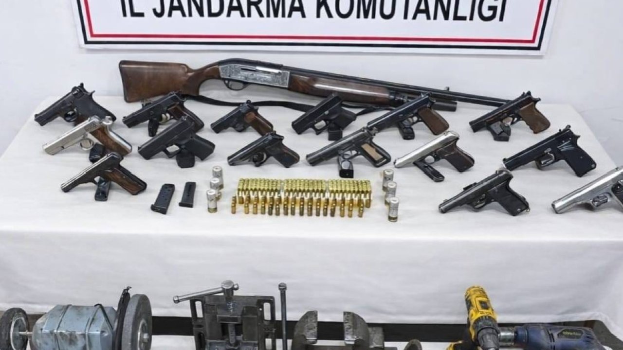Ordu’da yasadışı silah operasyonu