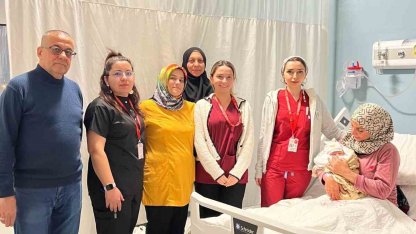 Osmaniye’de 2026 yılının ilk bebeği dünyaya geldi