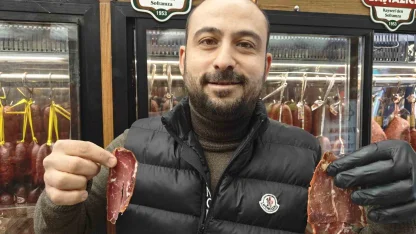 Pastırmanın kilosu raflarda 2 bin TL