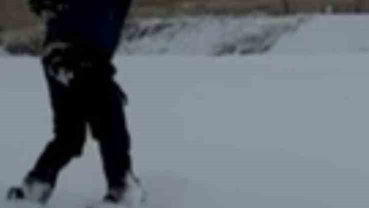 Peribacaları arasında kayak keyfi