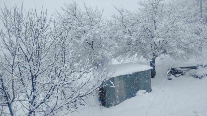 Pütürge’de kar kalınlığı 1 metreye yaklaştı