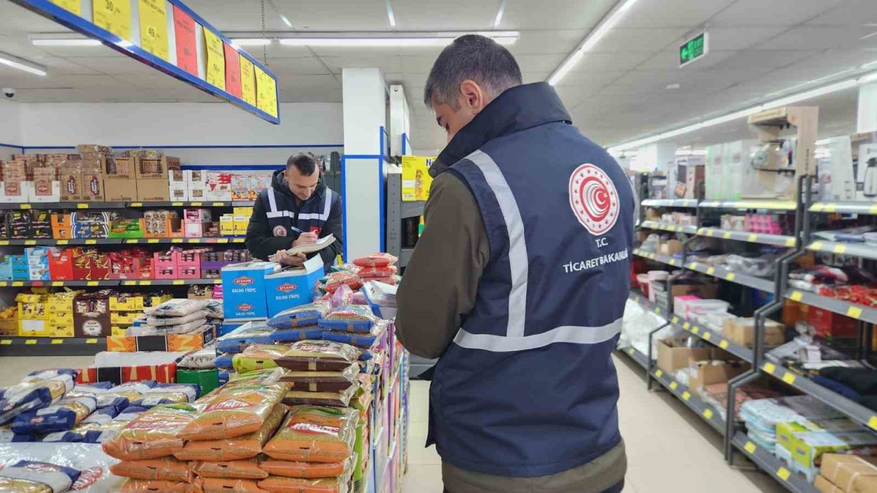 Ramazan ayı öncesi Tunceli’de zincir marketlere fahiş fiyat denetimi