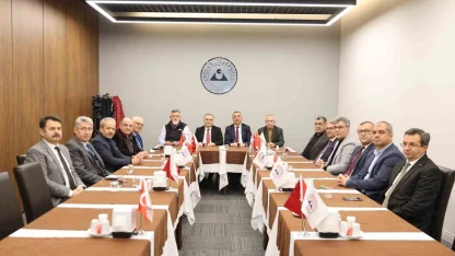 Rektör Altun’dan KAYSO yönetimine ’bilgilendirme toplantısı’