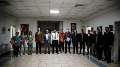 Rektör Kent, ADÜ Hastanesi’nde hizmetleri yerinde inceledi