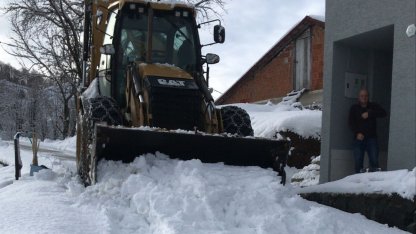 Rize’de 59 köy yoluna kar engeli