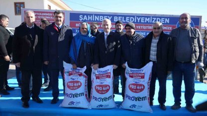 Şahinbey Belediyesinden hayvan yetiştiricilerine 7 bin ton yem desteği