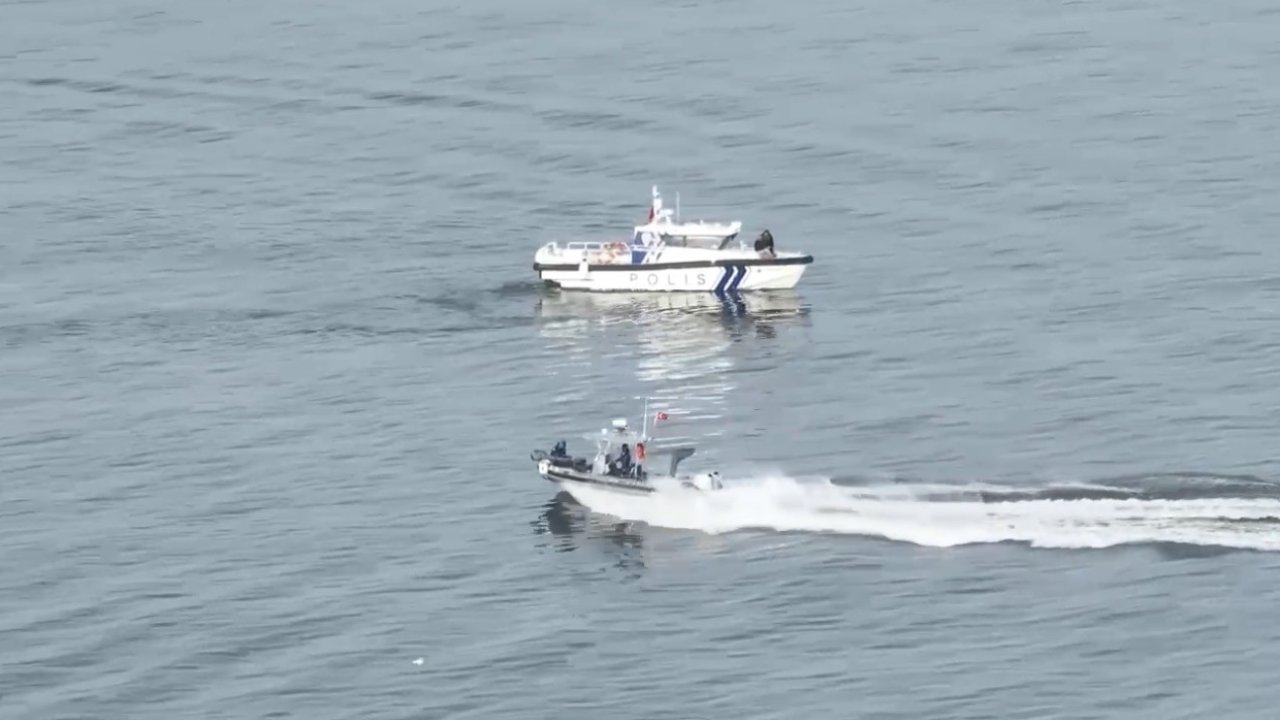 Samsun’da havadan ve denizden kaçak avcılık denetimi