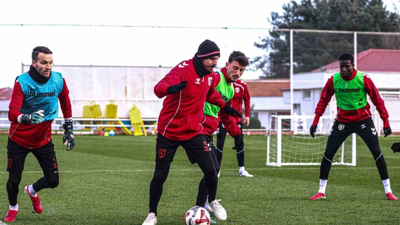 Samsunspor’da, Gençlerbirliği maçının hazırlıkları başladı