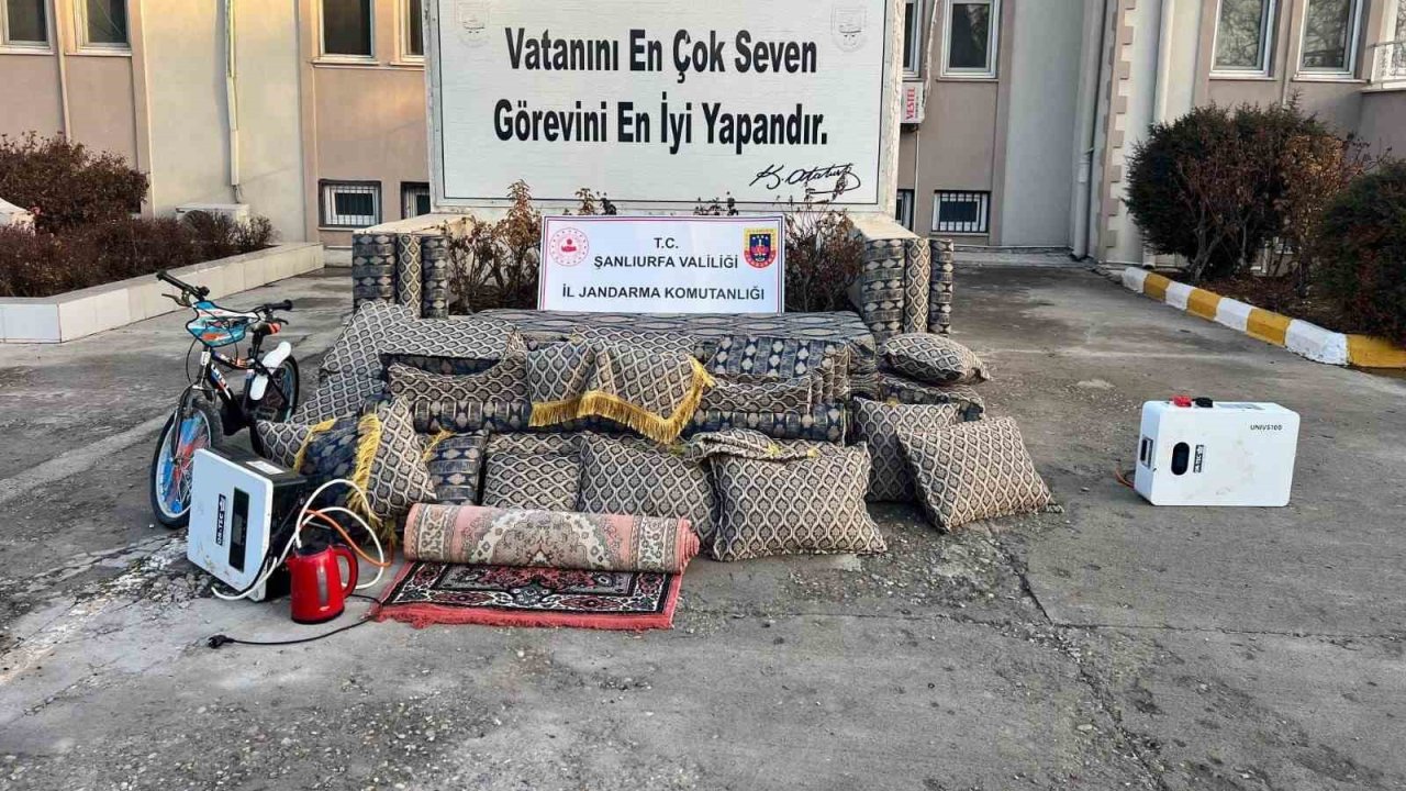 Şanlıurfa’da bağ evinde hırsızlık: 4 gözaltı