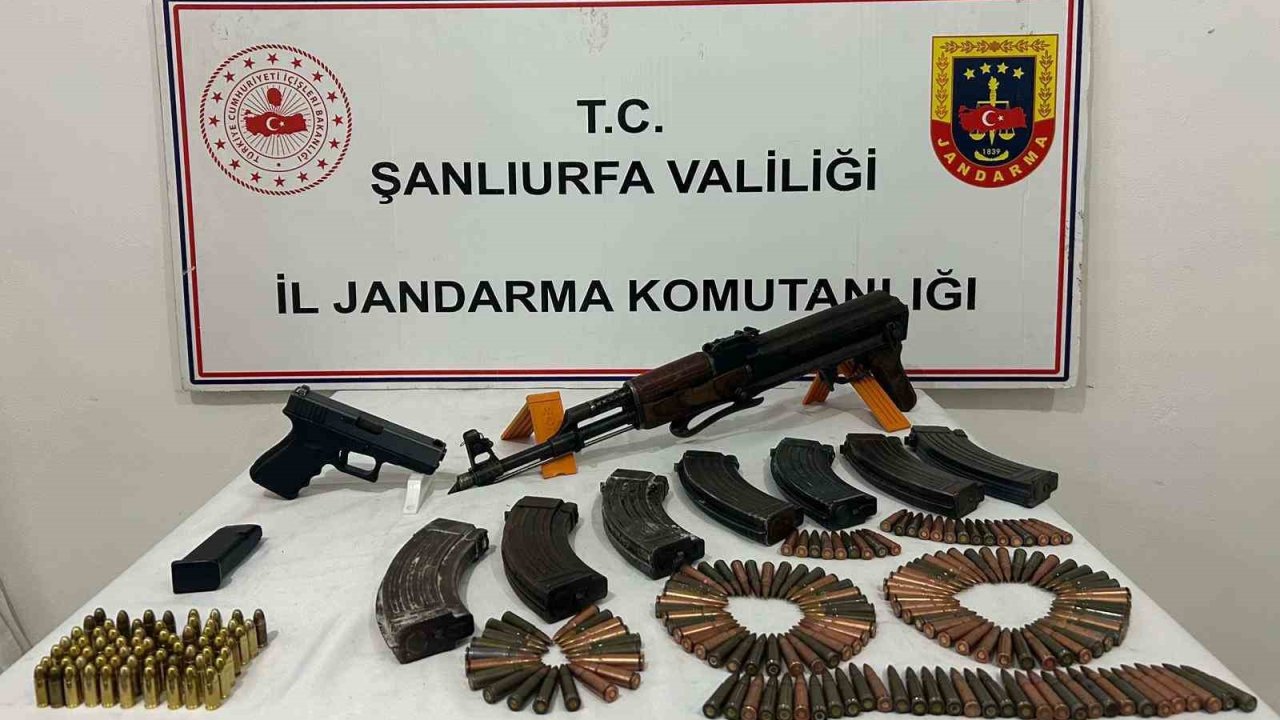 Şanlıurfa’da silah kaçakçılığı operasyonu: 2 gözaltı