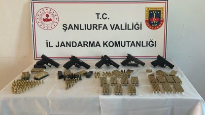 Şanlıurfa’da silah kaçakçılığı operasyonu: 4 gözaltı