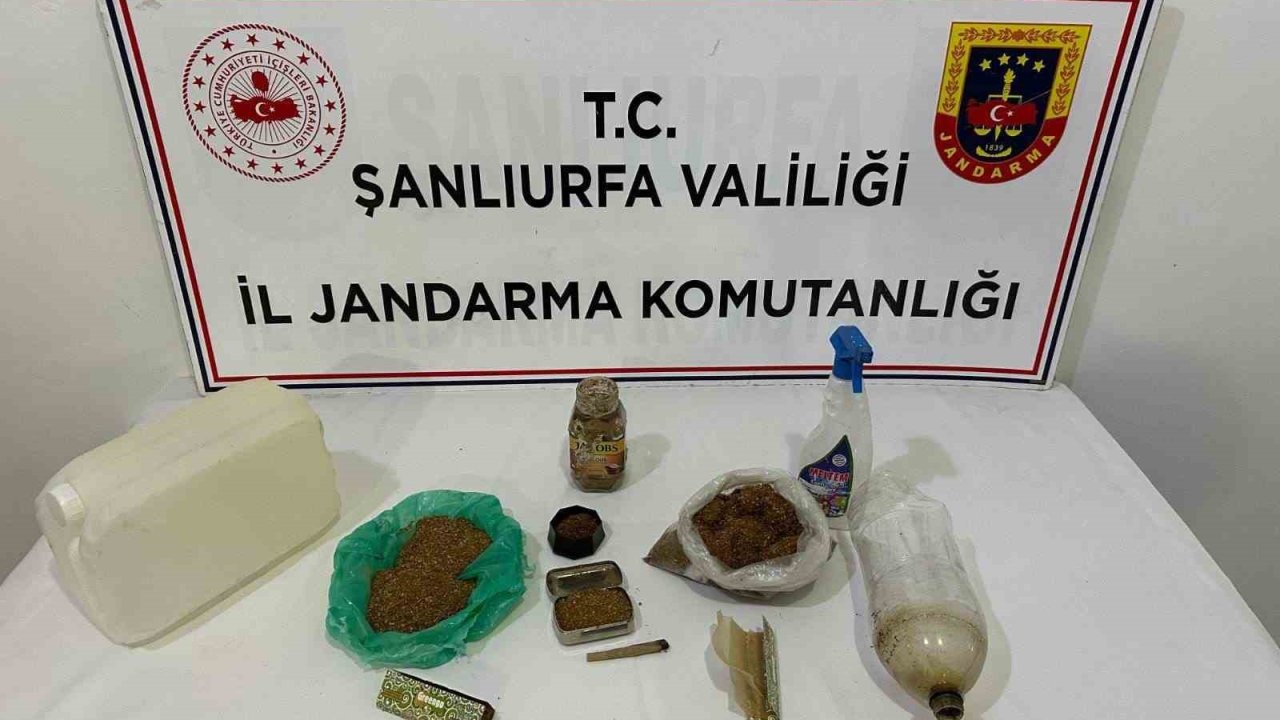 Şanlıurfa’da uyuşturucu operasyonu: 9 gözaltı