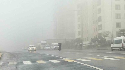 Şanlıurfa’da yoğun sis ve yağmur etkili oluyor