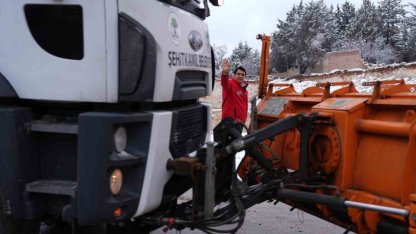 Şehitkamil’de kar mesaisi