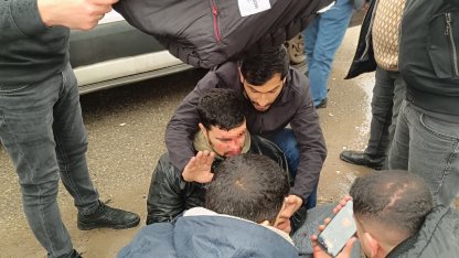 Siirt’te hafif ticari araç ile motosiklet çarpıştı: 1 yaralı