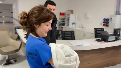 Sinop’ta yeni yılın ilk bebeği