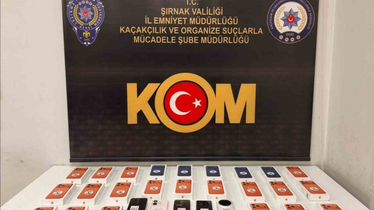 Şırnak’ta narkotik ve kaçakçılık operasyonu: 3 tutuklama