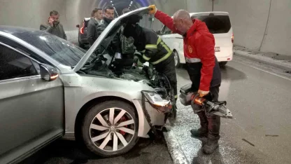 Şırnak’ta tünelde can pazarı: Zincirleme kazada 1 ölü, 8 yaralı