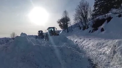 Şirvan’da kar yağışı başladı