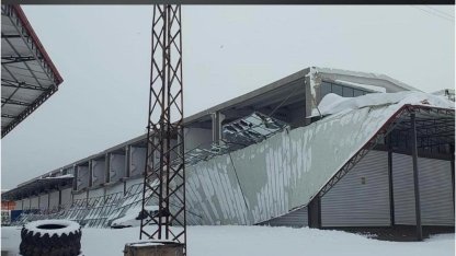 Siverek’te kar felaketi: Ahırlar ve sanayi sitelerinde çatılar çöktü