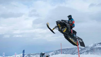 SNX Türkiye Dünya Kar Motosikleti Şampiyonası’nda ilk gün tamamlandı