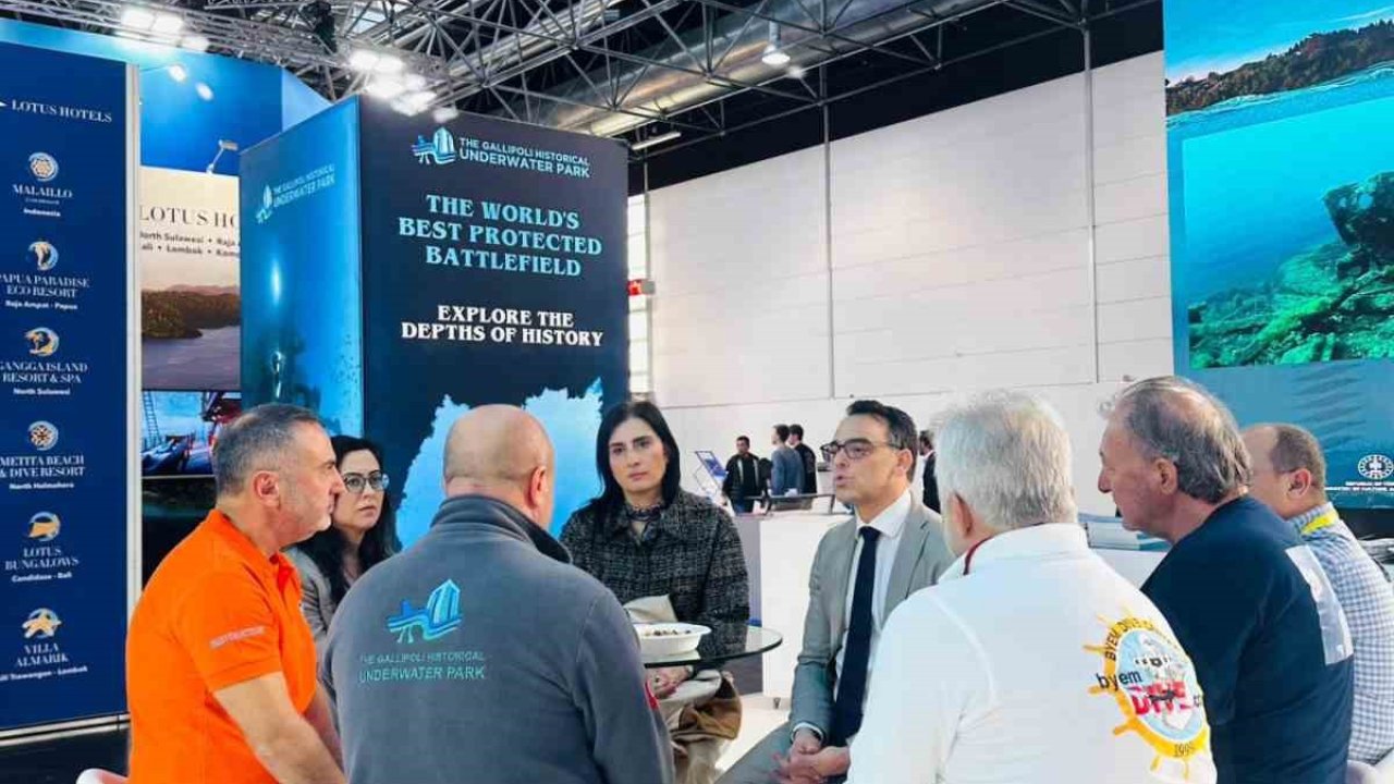 Tarihi Alan Başkanlığı dünyanın en büyük yat ve su altı sporları fuarında
