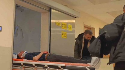 Tarlaya uçan otomobil hurdaya döndü: 1 yaralı