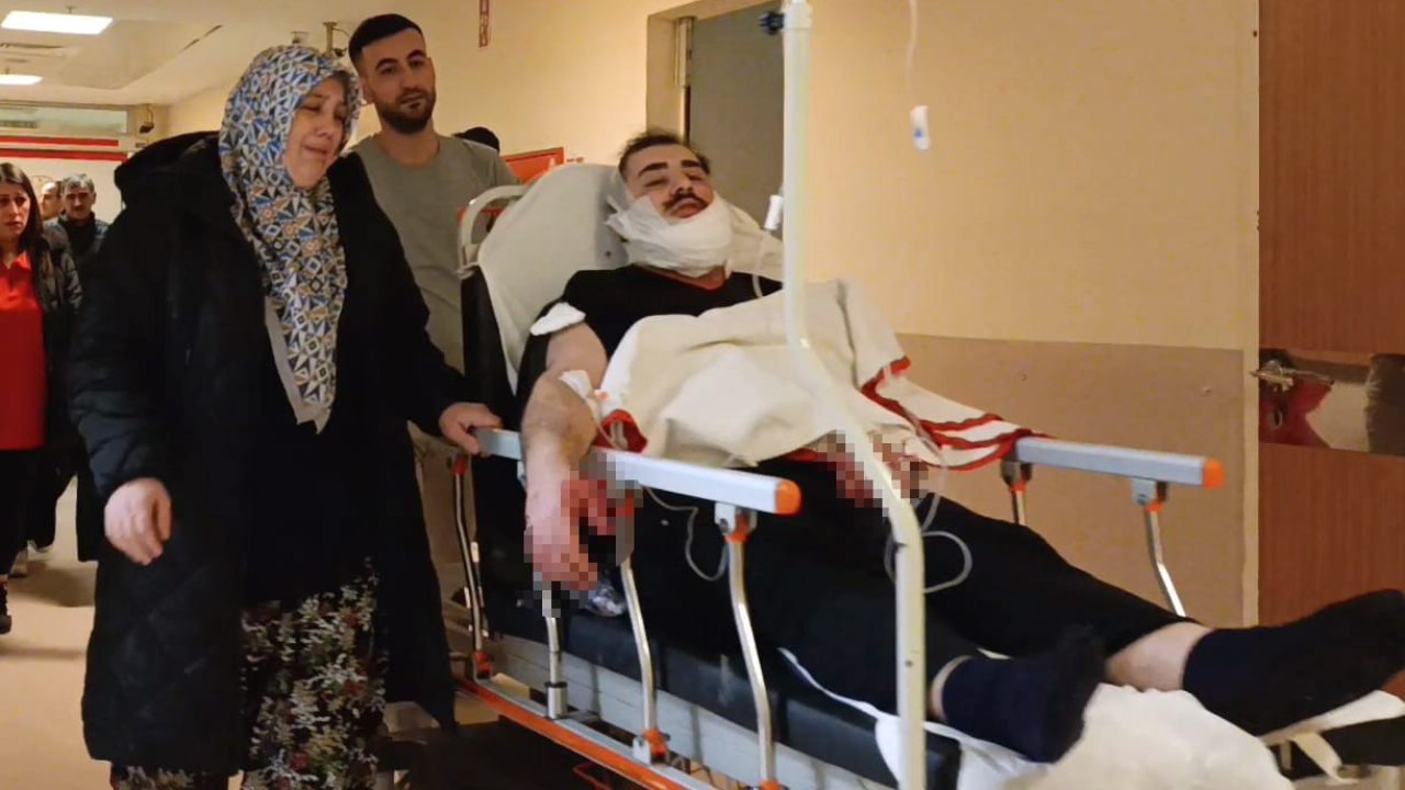 Tartıştığı kuzenini falçata ile yüzünden yaraladı