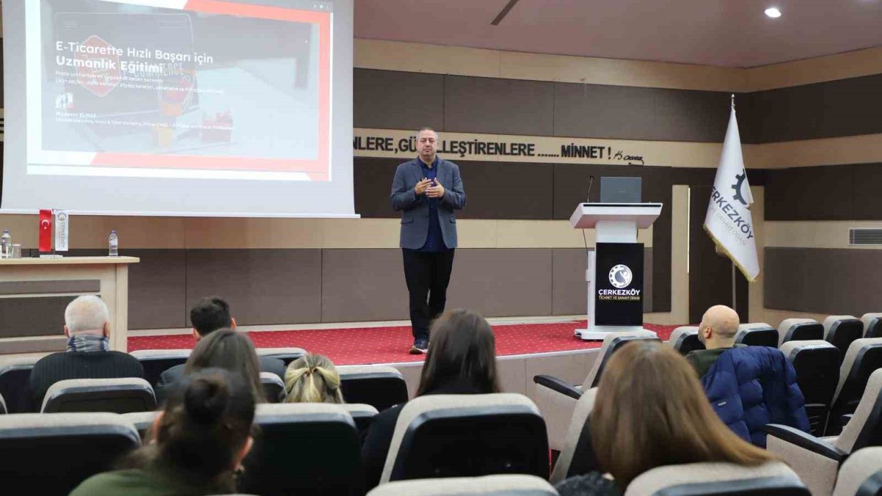 Tekirdağ’da ’E-Ticaret ve Dijital Dönüşüm Semineri’ gerçekleştirildi