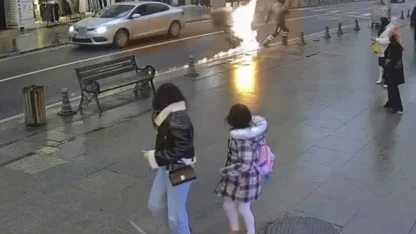 Tekirdağ’da motosiklet bir anda alev topuna döndü: Üzerinden atlayarak yanmaktan son anda kurtuldu