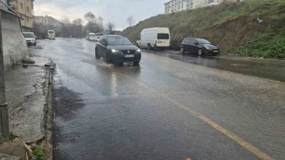 Tekirdağ’da sağanak yağış etkili oluyor