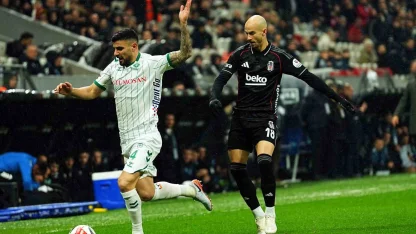 Trendyol Süper Lig: Beşiktaş: 0 - Konyaspor: 0 (Maç devam ediyor)