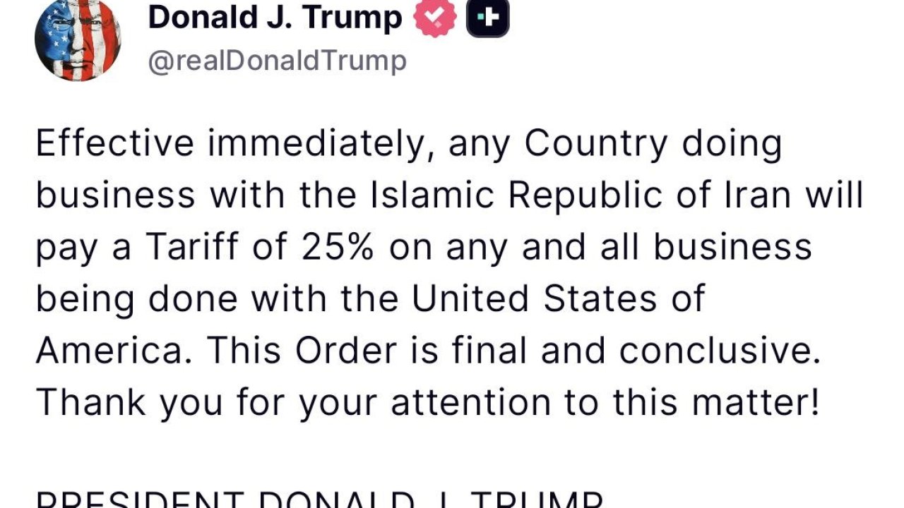 Trump’tan İran ile iş yapan ülkelere yaptırım kararı: "Yüzde 25 gümrük vergisi uygulanacak"