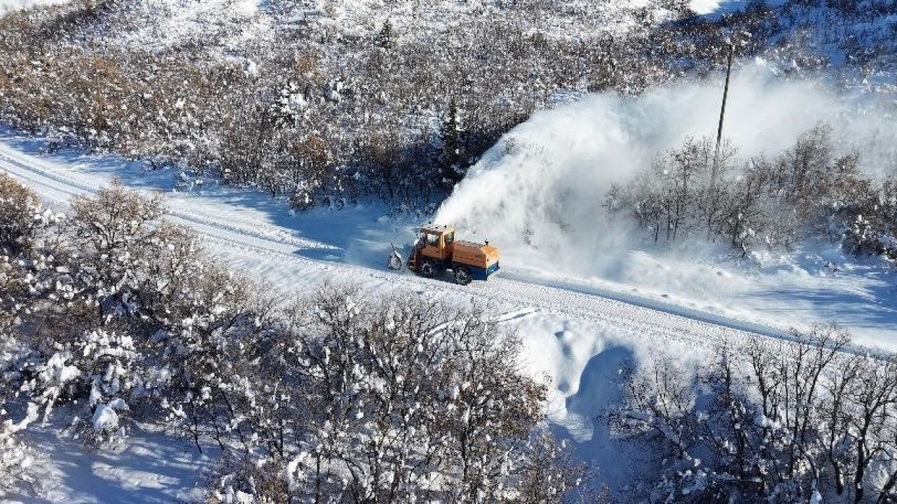 Tunceli’de 125 köy yolu ulaşıma kapandı