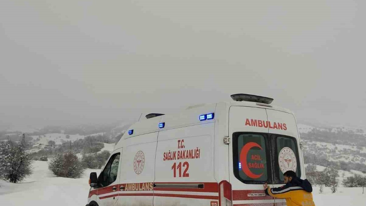 Tunceli’de kanser hastası için ekipler seferber oldu