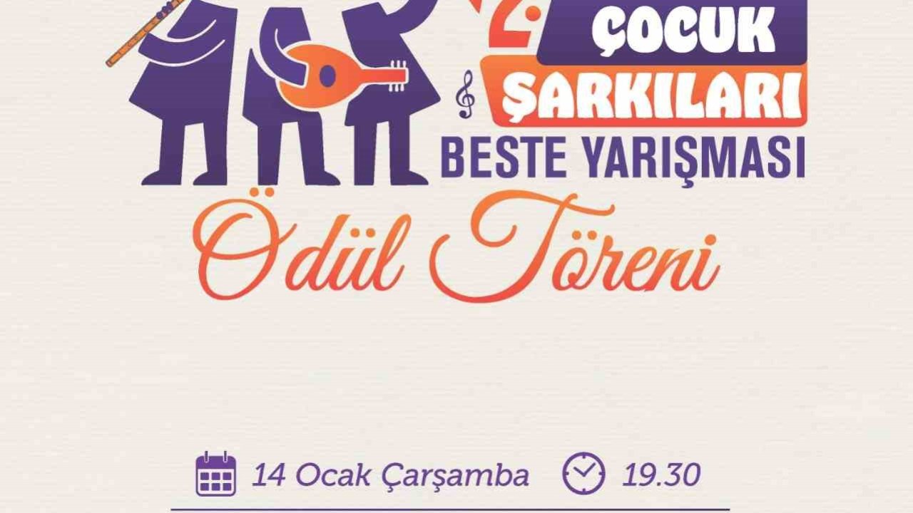 Türk Müziği Çocuk Şarkıları Beste Yarışması sonuçlandı