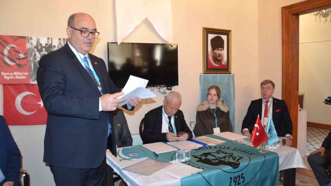 Türk Ocakları Balıkesir Şubesi 16. Olağan Genel Kurulunu yaptı