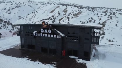 Türkiye ve dünyada ilk: Ergan Dağı’nda Dağ Kütüphanesi