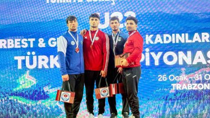 U23 Grekoromen Güreş Türkiye Şampiyonası’nda ikinci gün tamamlandı