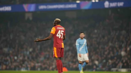 UEFA Şampiyonlar Ligi: Manchester City: 2 - Galatasaray: 0 (İlk yarı)