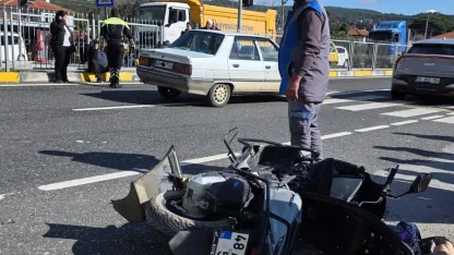 Ula’da trafik kazası: 1 yaralı