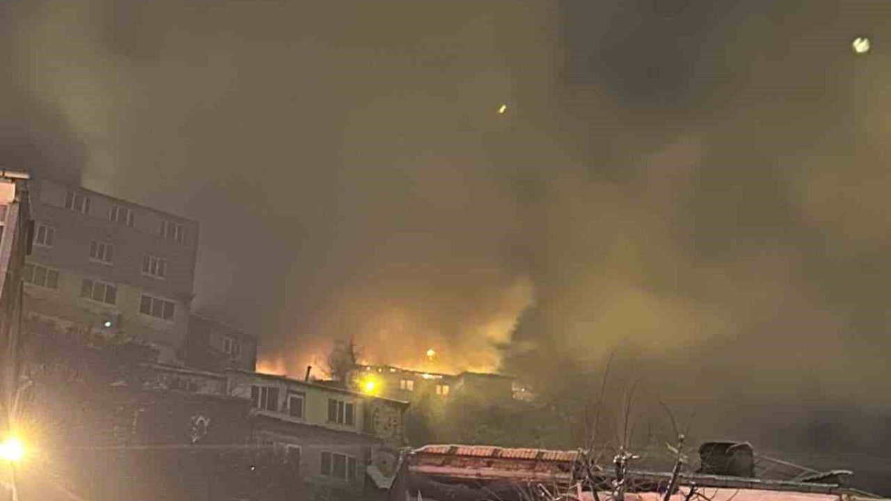 Uludağ eteklerindeki ev küle döndü