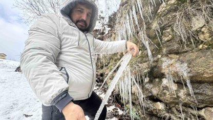 UNESCO kenti Safranbolu’da buzdan görsel şölen