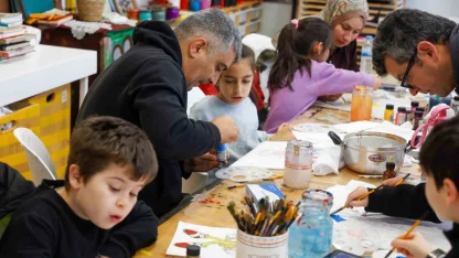 Uşak Belediyesi sömestr tatilinde çocukları çeşitli etkinliklerle yalnız bırakmadı