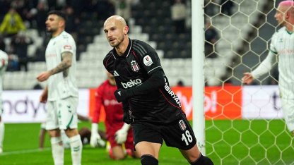 Vaclav Cerny, Beşiktaş formasıyla 6. golünü attı
