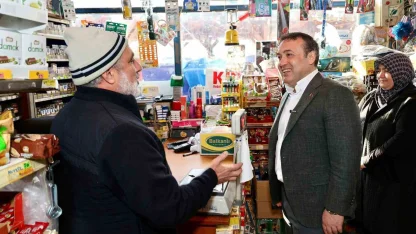 Vali Sözer İnhisar ’da esnaf ve vatandaşlarla buluştu