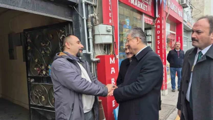 Vali Yılmaz’dan esnaf ziyareti